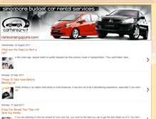 Tablet Screenshot of blog.rentcarsingapore.com